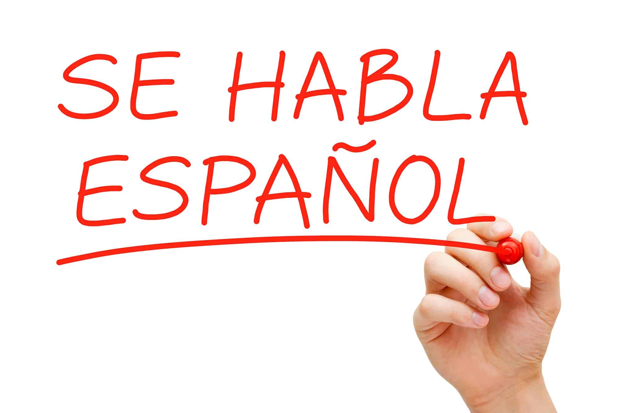 Si eres español habla español