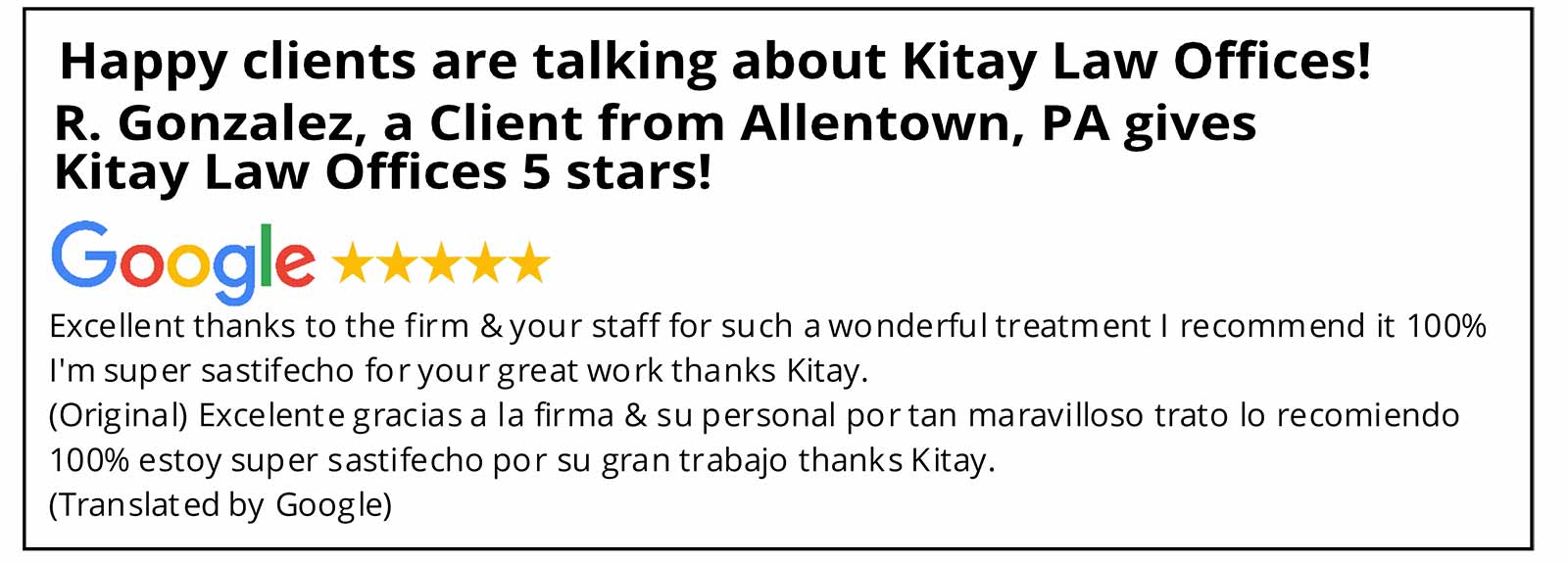 Allentown Car Accident Lawyer Review - Kitay Law Offices