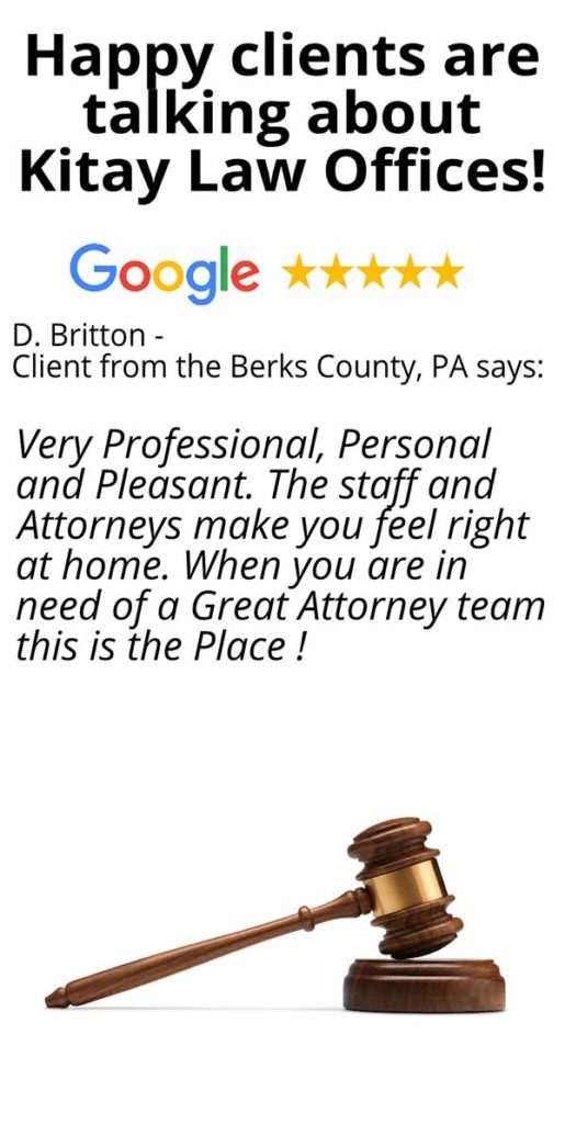 Berks County Car Accident Lawyers Review - Kitay Law Offices (Mobile)