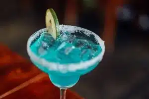 Alcoholic Blue Margarita