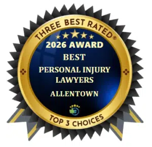 Three Best Rated Best Personal Injury Lawyer Allentown 2026 Logo